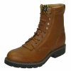 Twisted X MSL0002 for $124.99 Men's' Lace Up Work Boot with Peanut Oiled Leather Foot and a Round Steel Toe